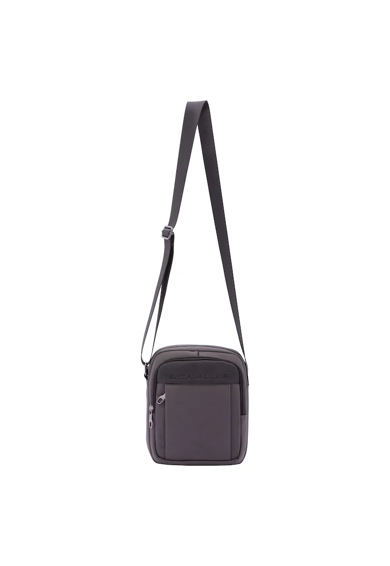 Geanta crossbody cu barete ajustabile, Gri