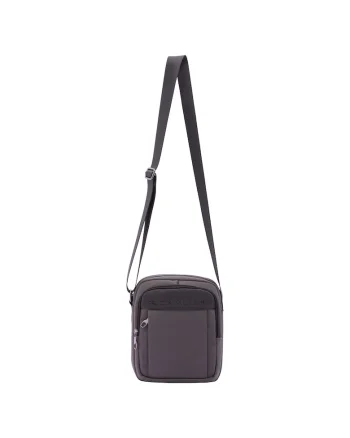 Geanta crossbody cu barete ajustabile, Gri