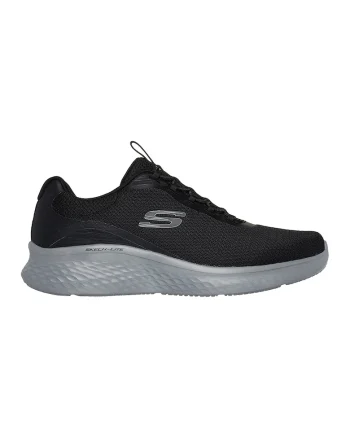 Pantofi sport slip-on de plasa Skech-lite Pro-Fre, Negru