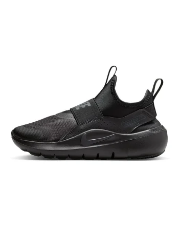 Pantofi slip-on Flex Runner 4 cu bareta elastica, pentru alergare, Negru/Gri antracit