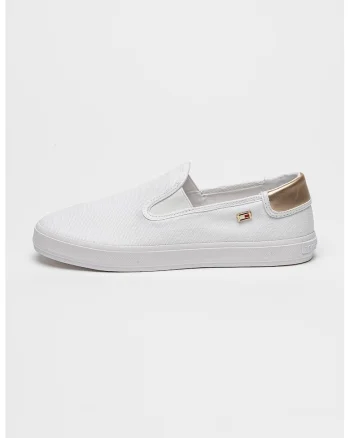 Pantofi sport slip-on de panza Vulc, Alb optic