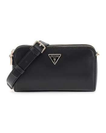 Geanya crossbody din piele ecologica, Negru