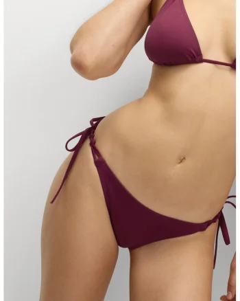 Slip brazilian cu prindere laterala, Violet tyrian