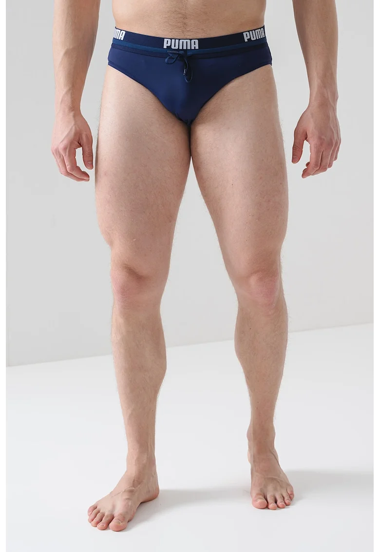 Slip cu snur pentru ajustare, Bleumarin