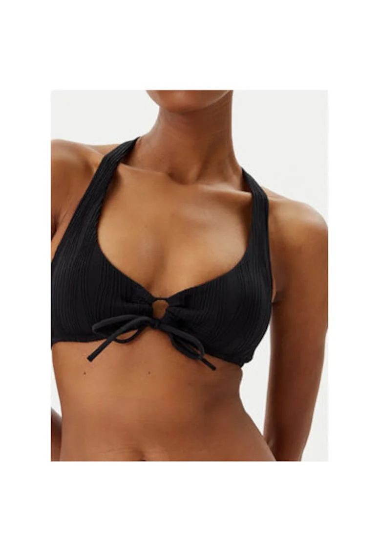 Sutien de baie dama  C12VQA 011, Poliamida/Elastan, Negru, Negru