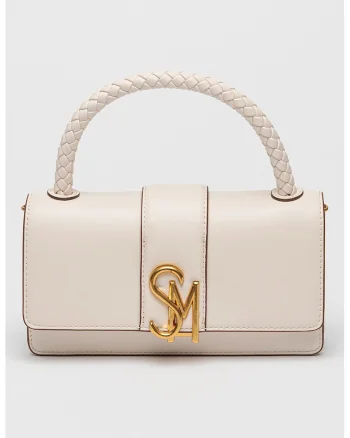Geanta crossbody cu bareta detasabila Brage, Alb fildes