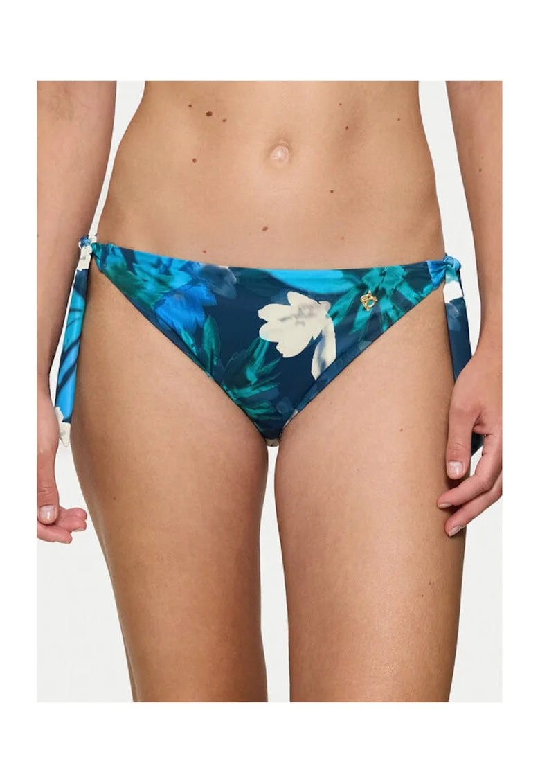 Slip dama  10222309, Poliamida/Elastan, 36 EU, Albastru