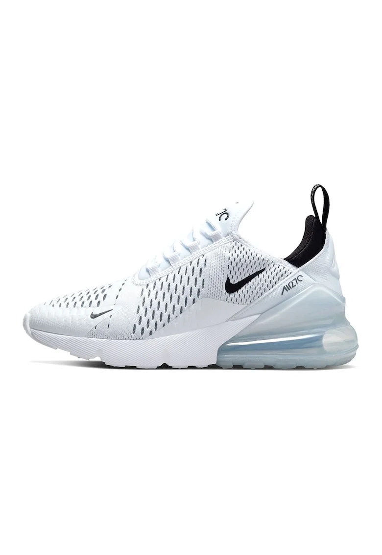 Pantofi sport slip-on din plasa Air Max 270, Alb/Negru