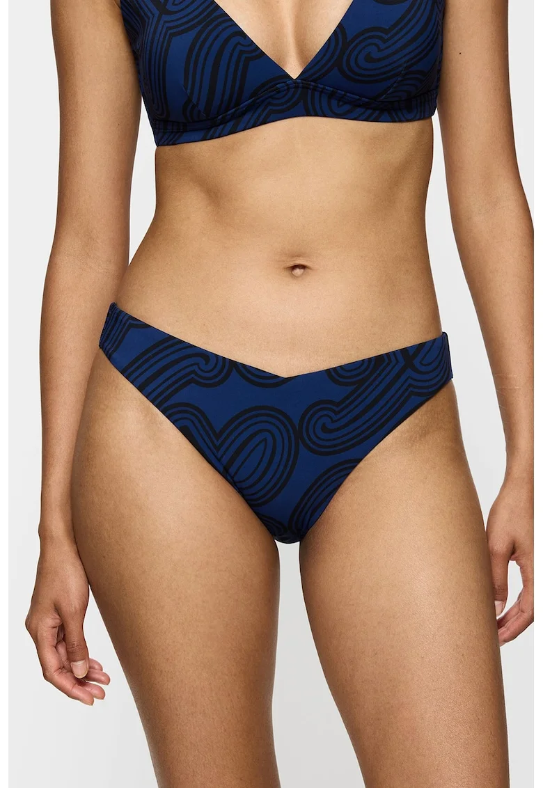 Slip brazilian Flex Smart Summer, Negru/Bleumarin