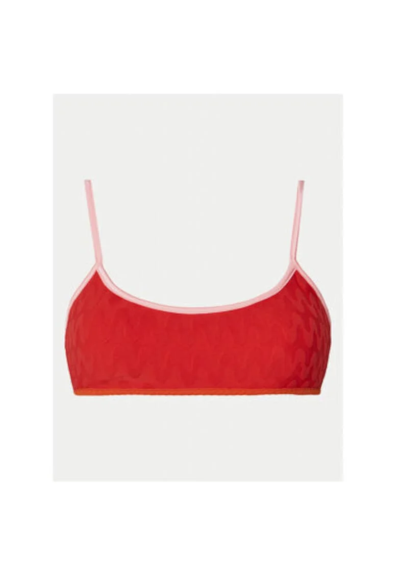 Sutien de baie dama  PT3741SBR001, Poliamida/spandex, XS INTL, Rosu