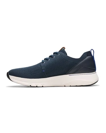 Pantofi sport slip-on din material textil Motion Trek, Bleumarin