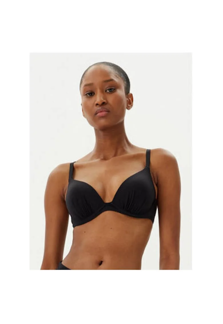 Sutien de baie dama  C16VNP 011, Poliamida/Elastan, Negru, Negru