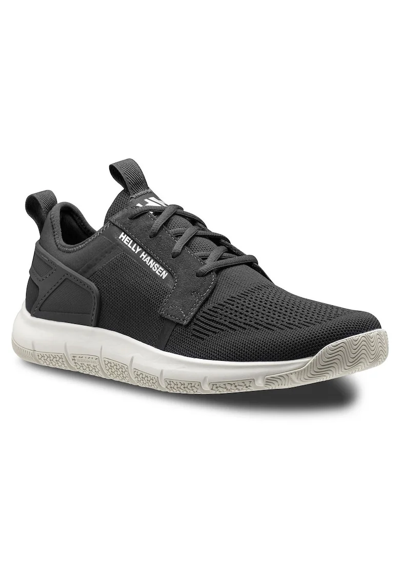Pantofi pentru sporturi nautice  11704, Piele naturala, Negru