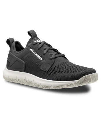 Pantofi pentru sporturi nautice  11704, Piele naturala, Negru