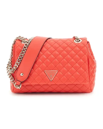 Geanta crossbody din piele ecologica Rianee, Coral