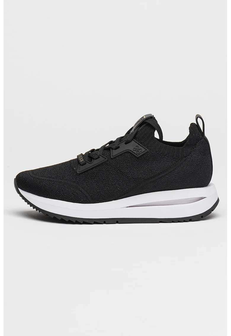 Pantofi sport slip-on din tricot, Negru stins