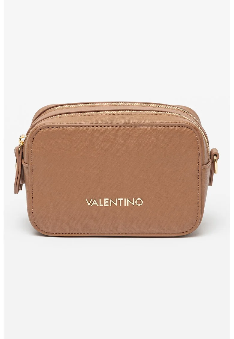 Geanta crossbody de piele ecologica Zero, Maro