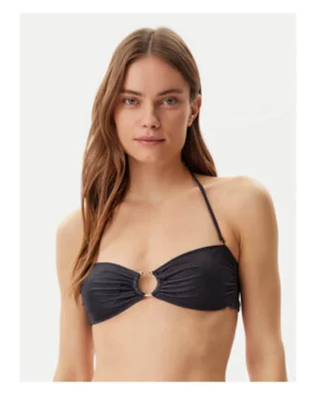 Sutien de baie cu element metalic