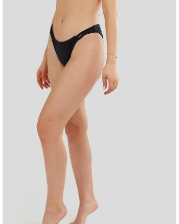 Slip cu model tropical Lola, Negru