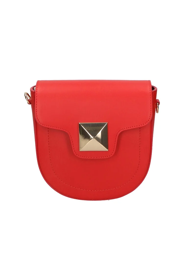 Geanta crossbody din piele cu bareta detasabila