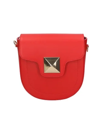 Geanta crossbody din piele cu bareta detasabila
