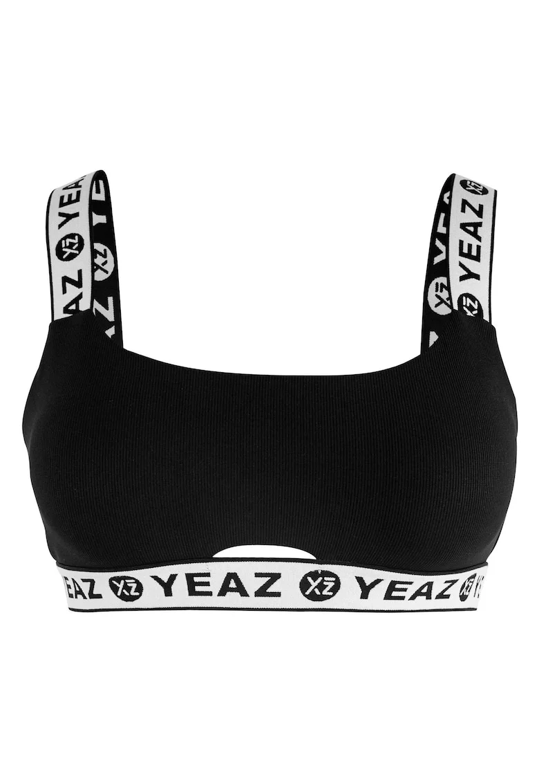 Sutien de baie cu benzi logo BAGATELLE 28999, Negru