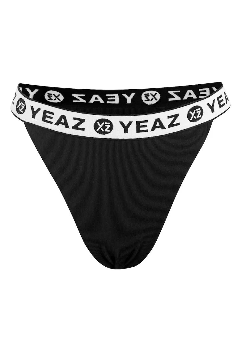 Slip brazilian cu benzi logo BAGATELLE 29001, Negru