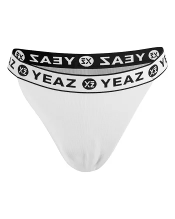 Slip brazilian cu benzi logo BAGATELLE 29001, Alb