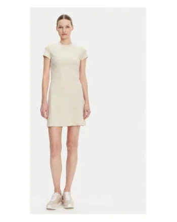 Rochie scurta bodycon cu logo