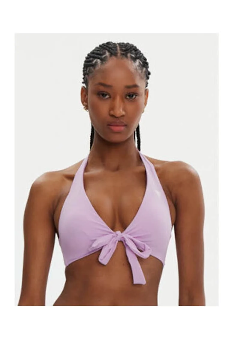 Sutien de baie halter cu funda