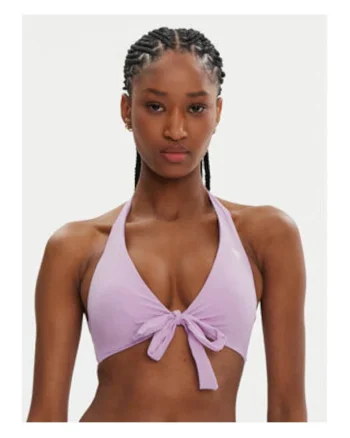 Sutien de baie halter cu funda