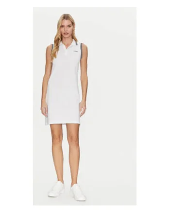 Rochie polo bodycon cu logo,
