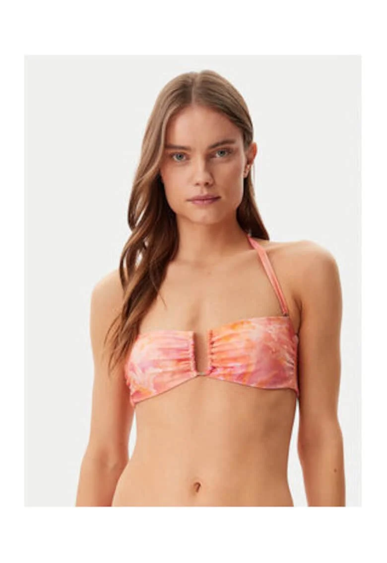 Sutien bandeau de baie cu decupaj frontal