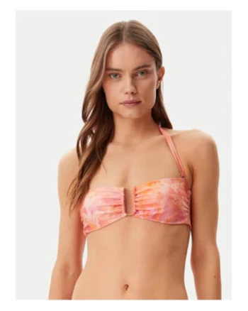 Sutien bandeau de baie cu decupaj frontal