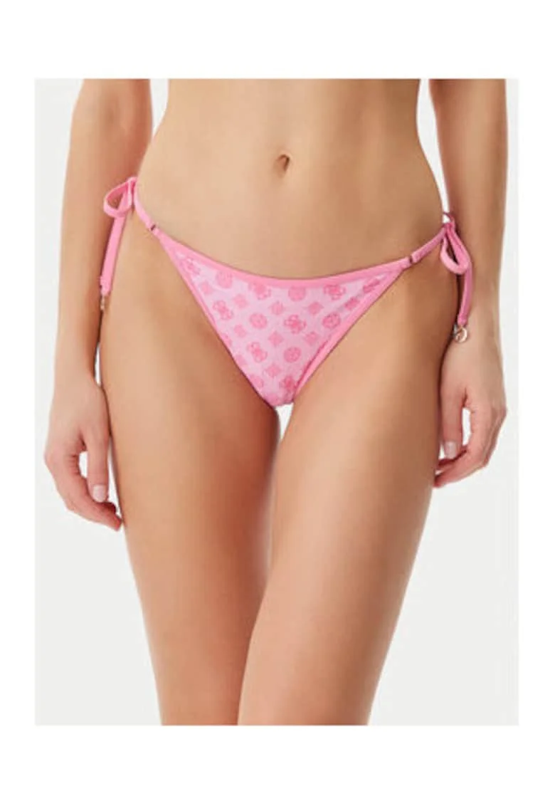 Slip brazilian de baie cu logo si snururi