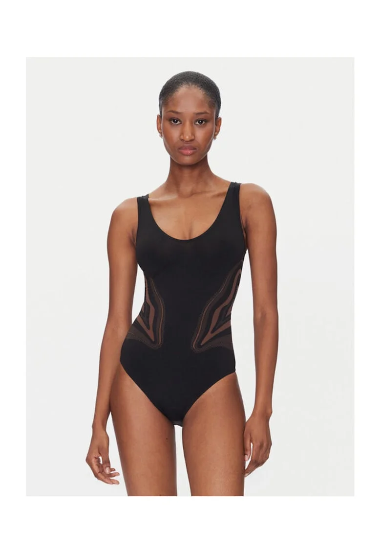 Body  77118 9952, negru, poliamida, elastan,
