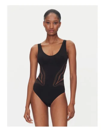 Body  77118 9952, negru, poliamida, elastan,