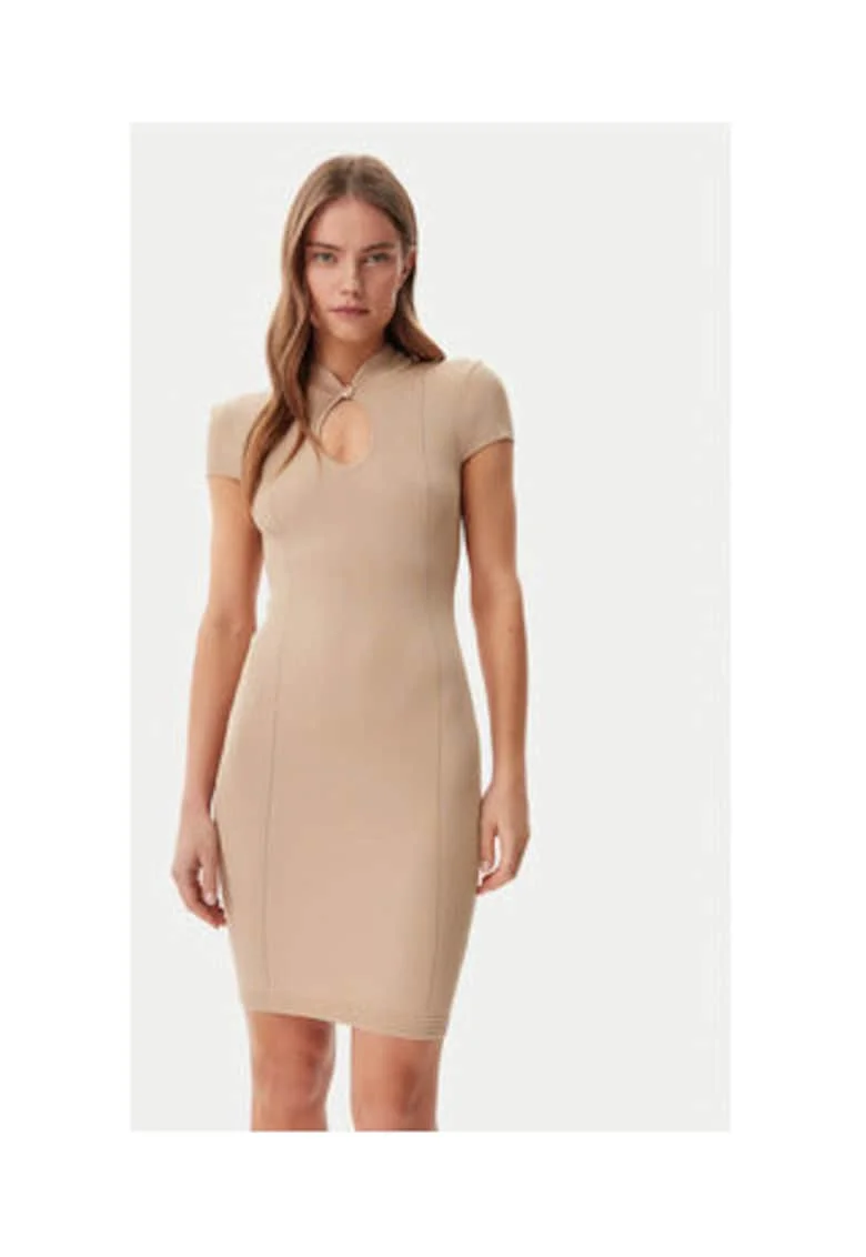 Rochie bodycon cu perforatie