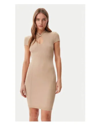 Rochie bodycon cu perforatie