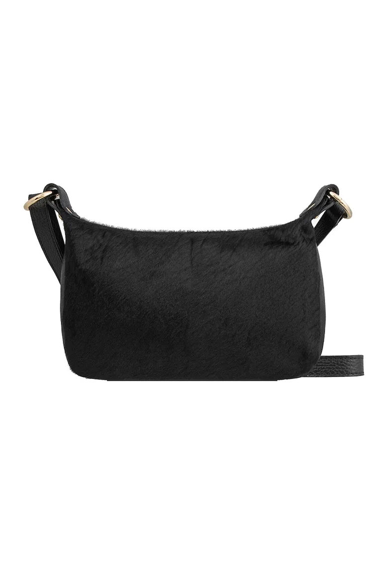 Geanta crossbody cu bareta ajustabila, Negru