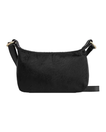 Geanta crossbody cu bareta ajustabila, Negru