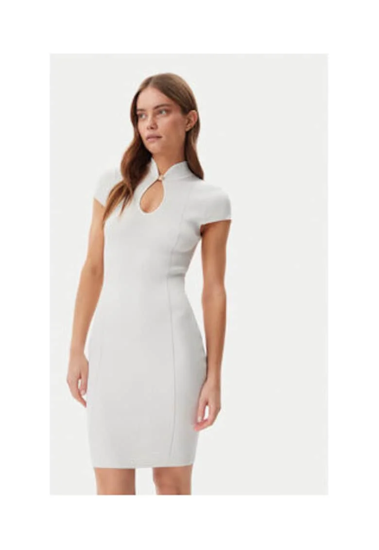 Rochie bodycon cu guler mao