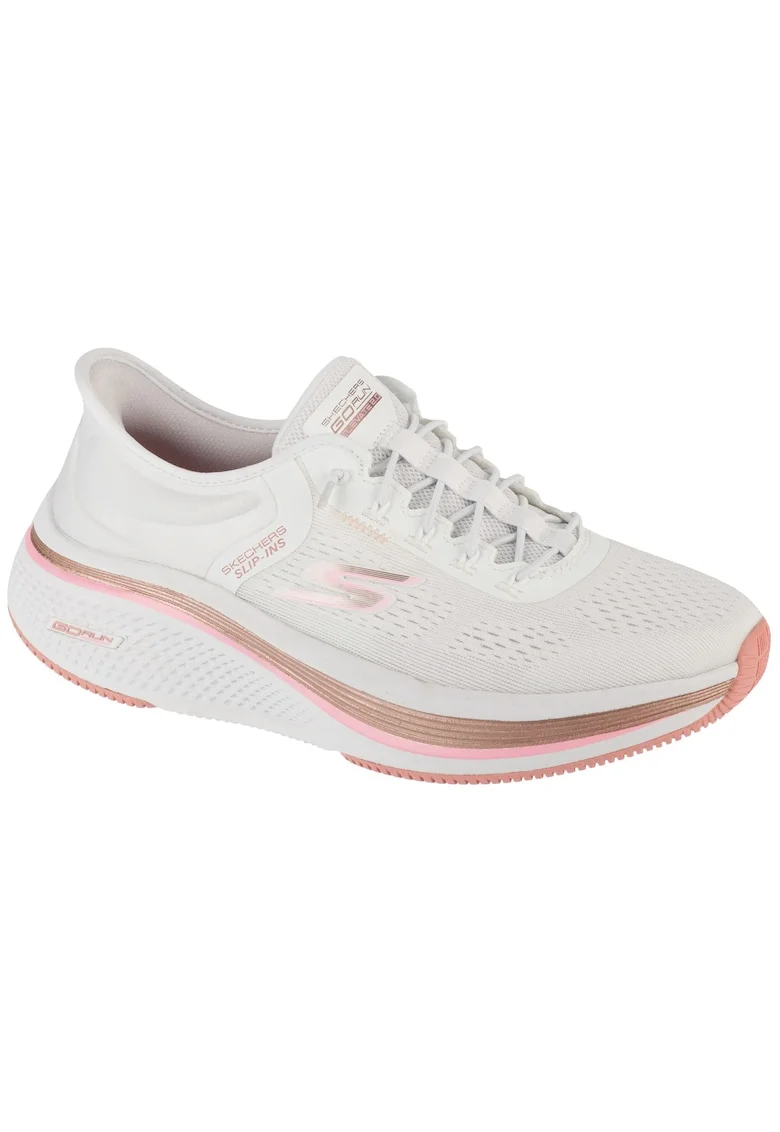 Pantofi alergat dama,  Slip-Ins: Go Run Elevate 2.0 - Banyan 129006, Alb