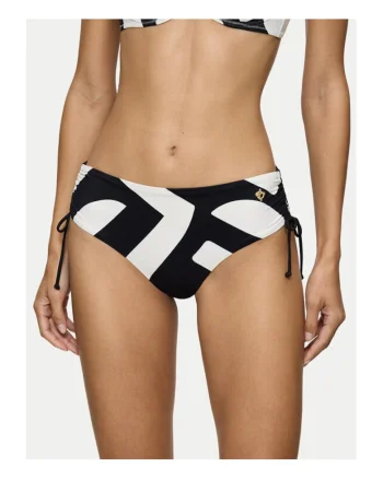 Slip dama  10218744, Poliamida/Elastan, Negru/Ecru, Negru/Ecru