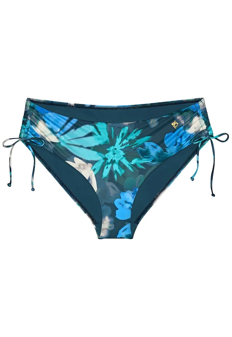 Slip dama  10222314, Poliamida/Elastan, Albastru, Albastru
