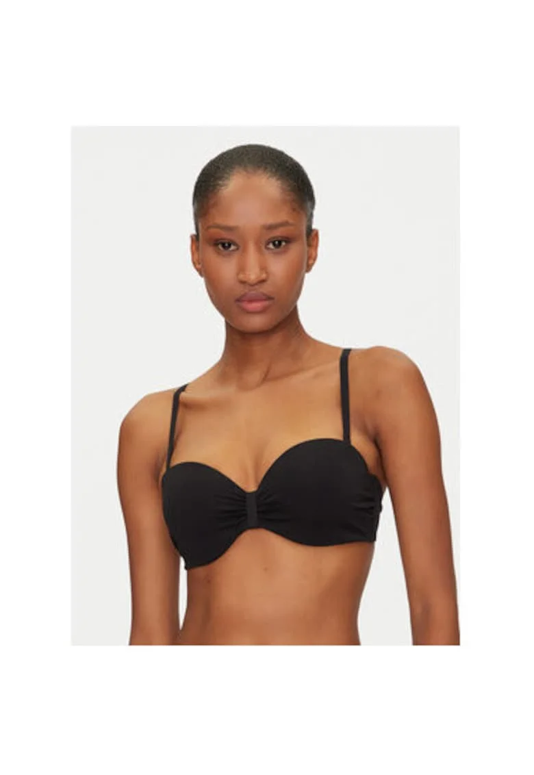 Sutien de baie dama  C16VNK 011, Poliamida/Elastan, Negru, Negru