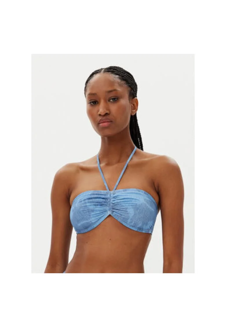 Sutien de baie dama  C22JPK A18, Poliamida/Elastan, Albastru, Albastru