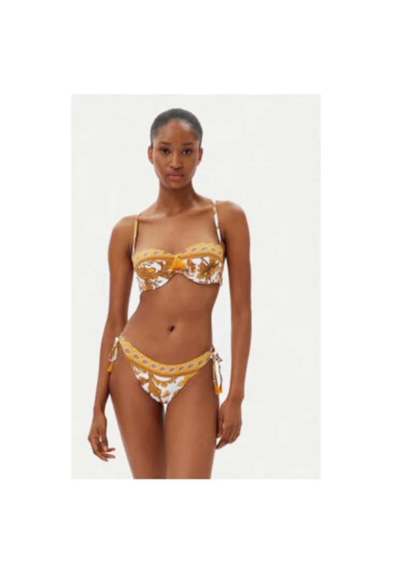Sutien bikini dama  BM216, Sintetic, Galben, Galben