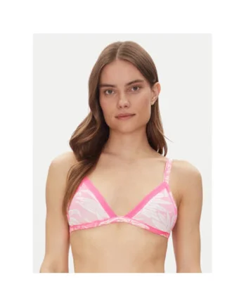 Sutien de baie dama  PT5097STR001, Poliester/Elastan, Roz, Roz