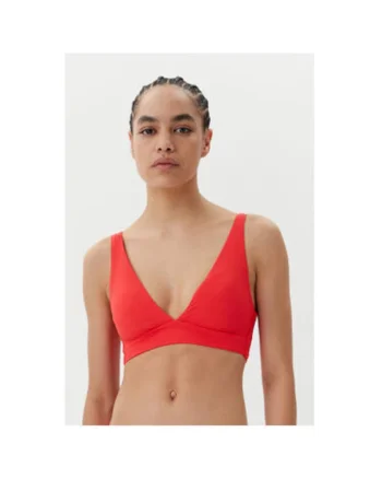 Sutien de baie dama  Poliester reciclat, Rosu
